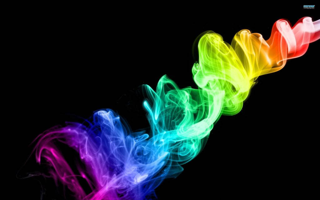 Colorful Abstract Smoke Hd Background