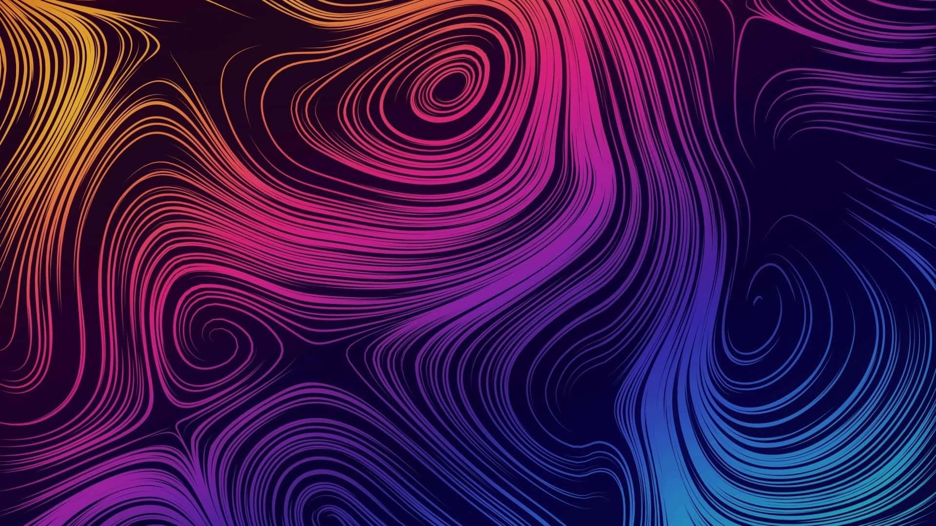 Colorful Abstract Wavy Background Background