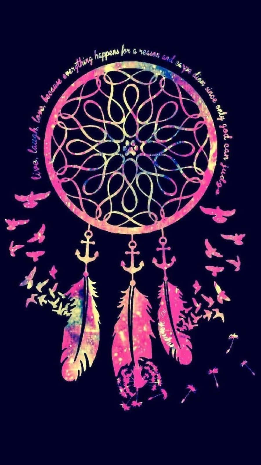 Colorful Aesthetic Dream Catcher