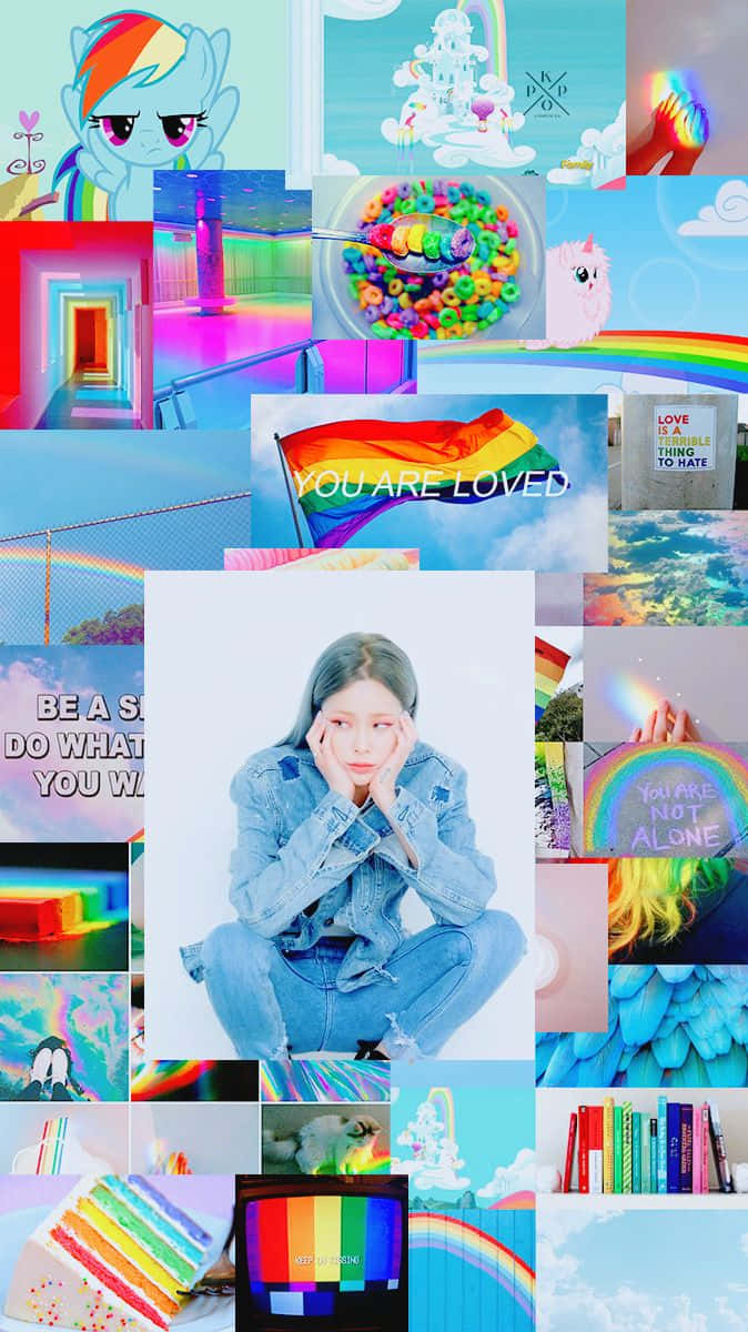 Colorful Aesthetic To Celebrate Pride Background