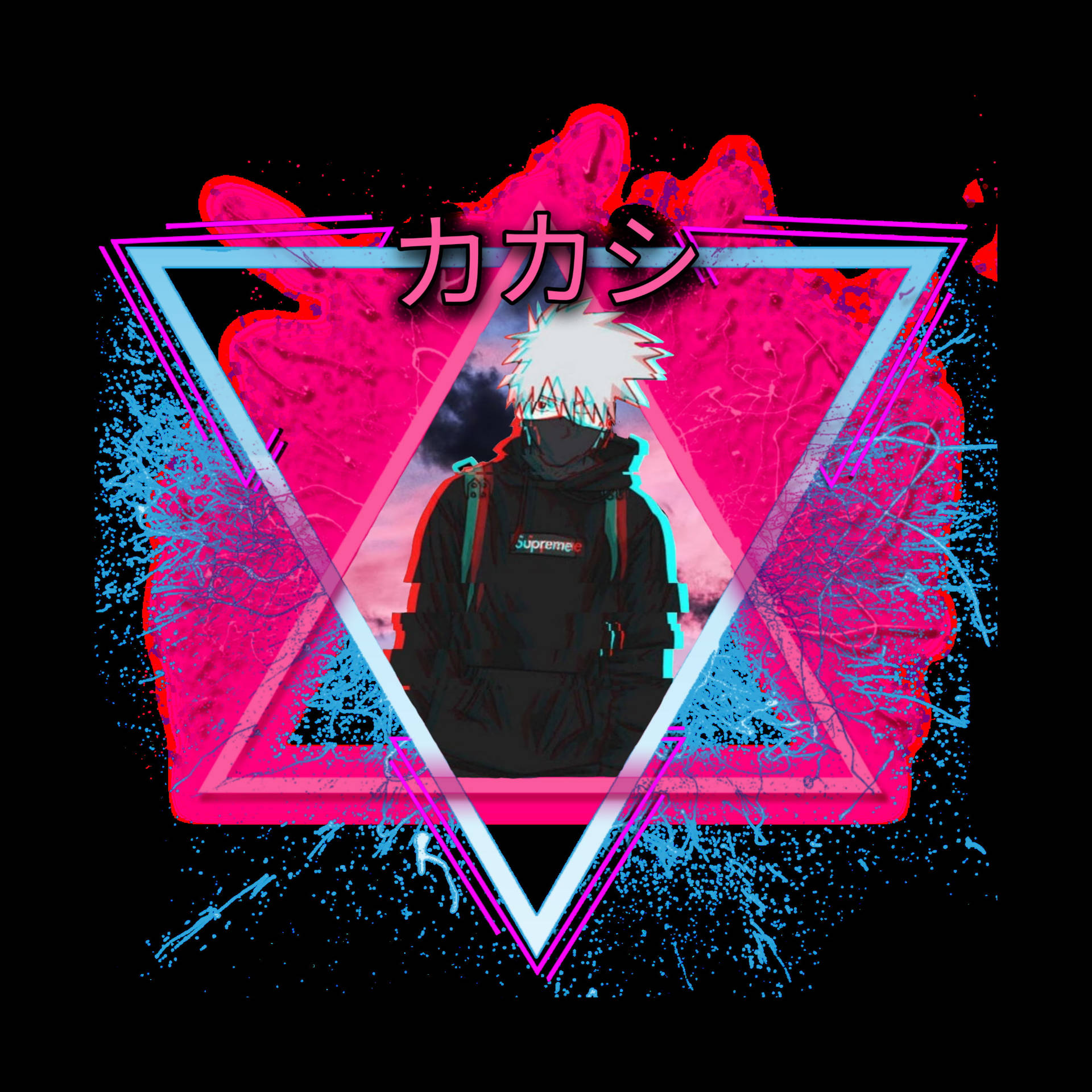 Colorful And Aesthetic Kakashi Hatake Supreme