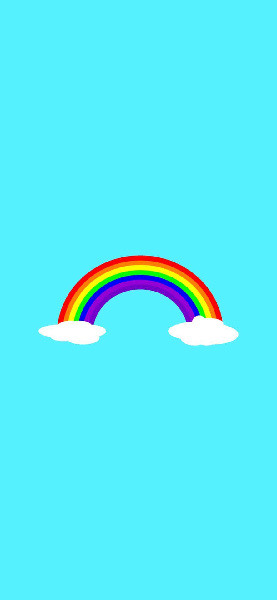 Colorful And Dreamy - Pastel Rainbow Iphone Background