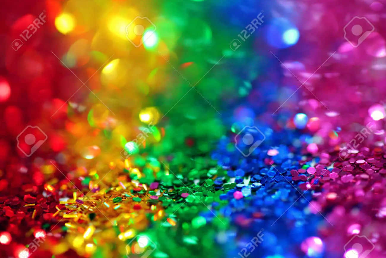 Colorful And Sparkly In All Its Glory! Background