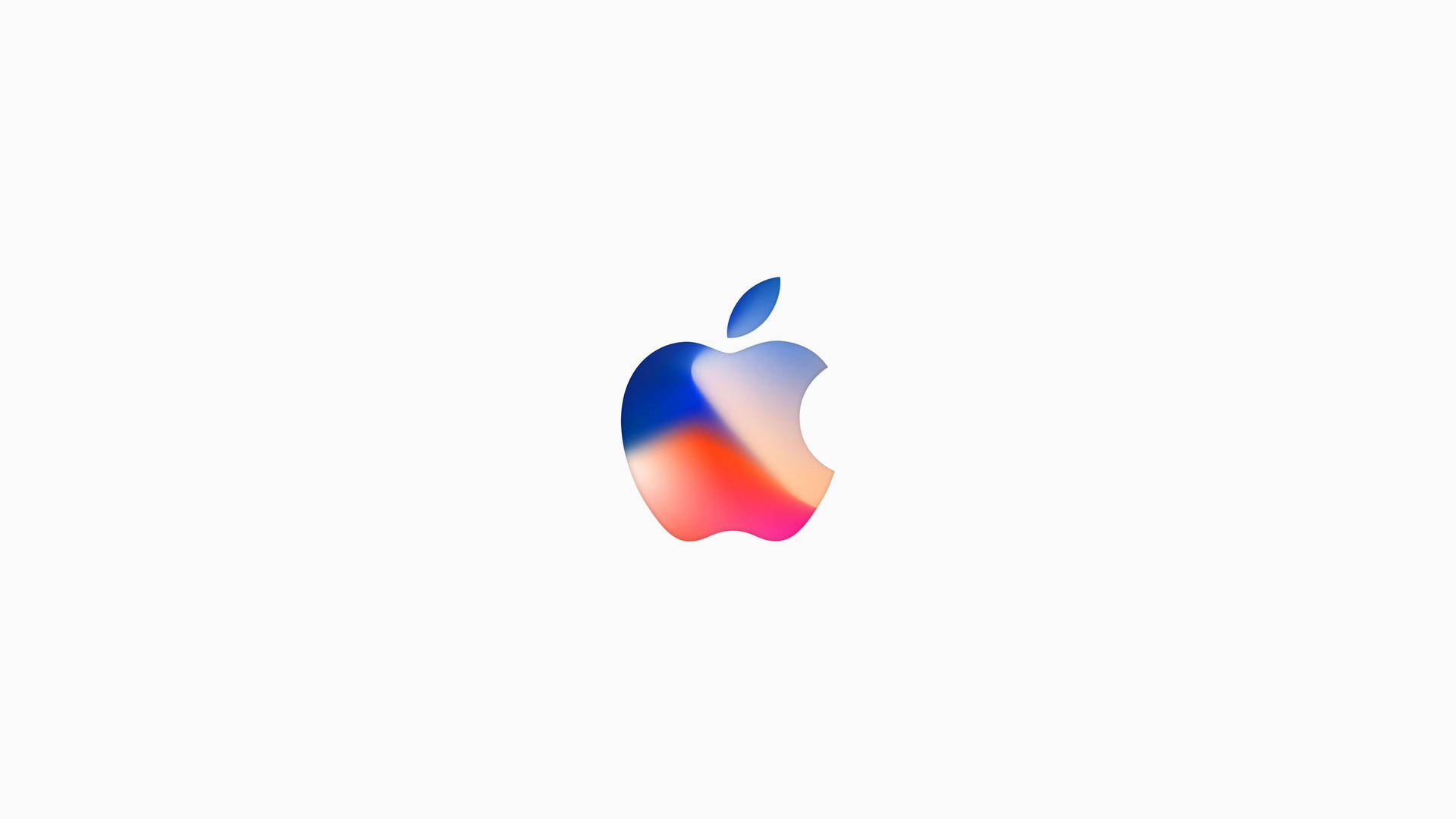 Colorful Apple Logo Background
