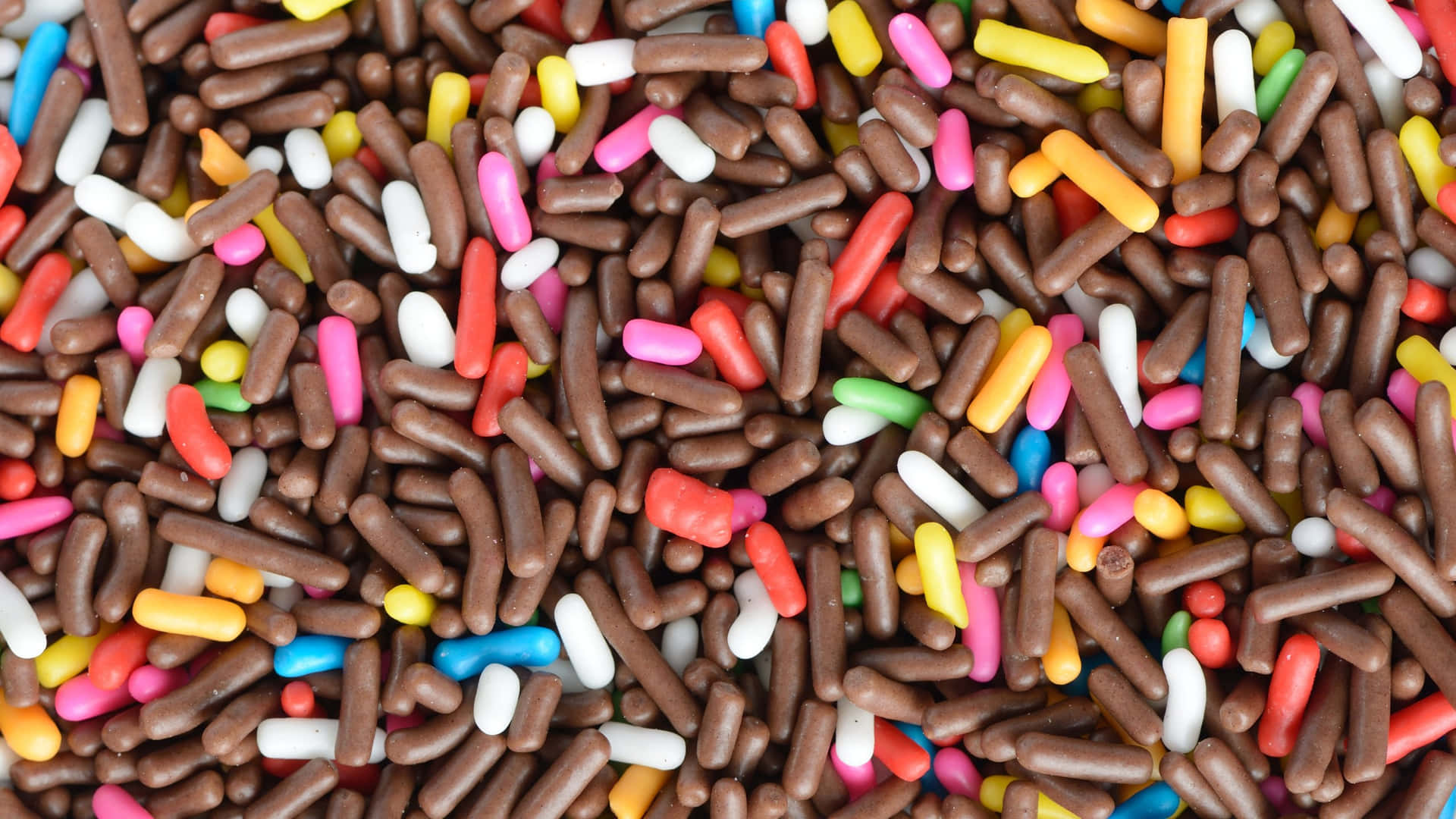 Colorful Assorted Sprinkles Background Background
