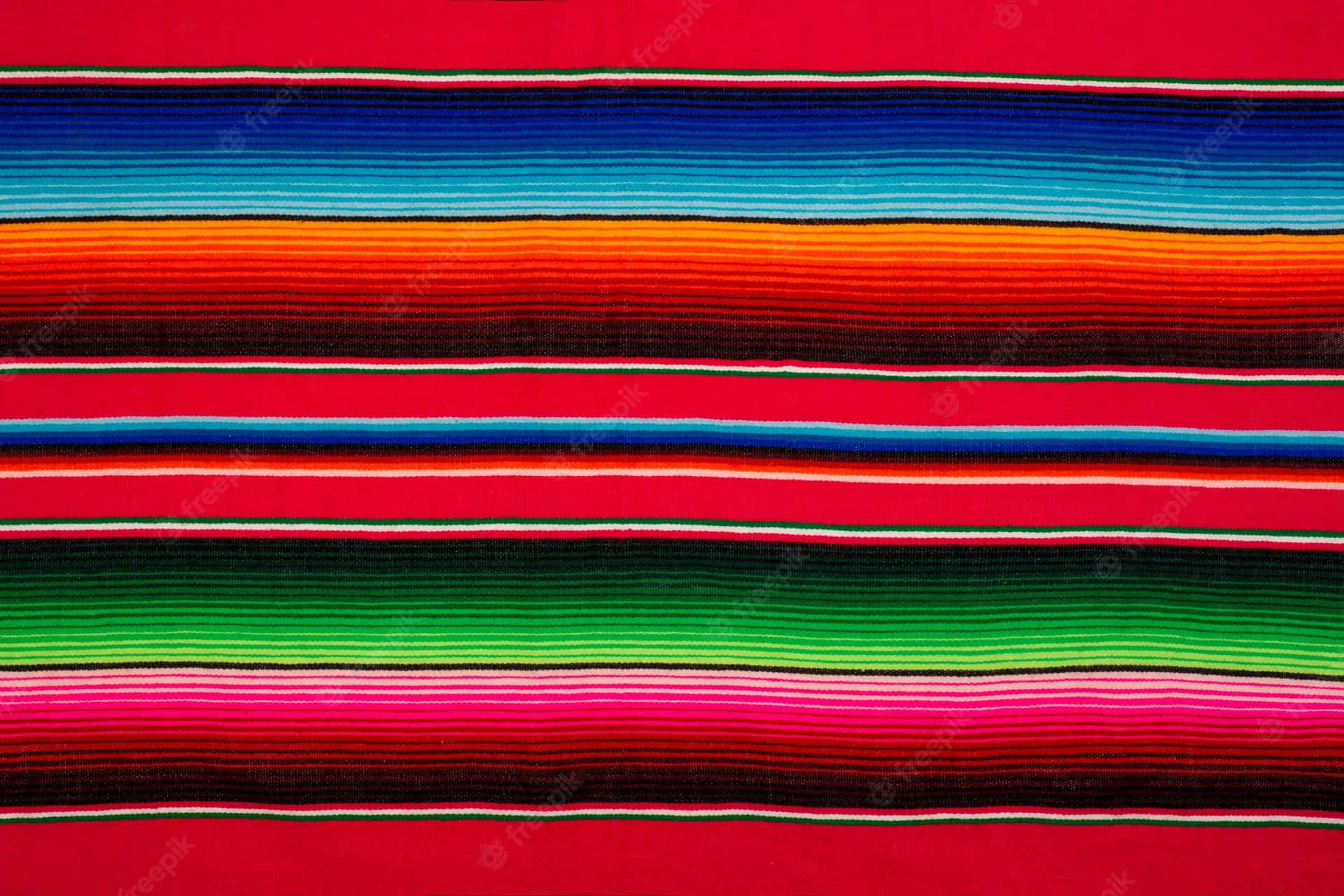 Colorful Aztec Pattern In The Serape Design Background