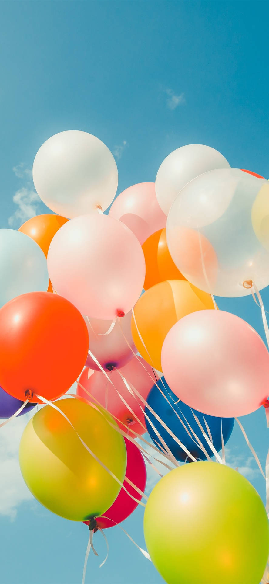 Colorful Balloons Cute Iphone Background