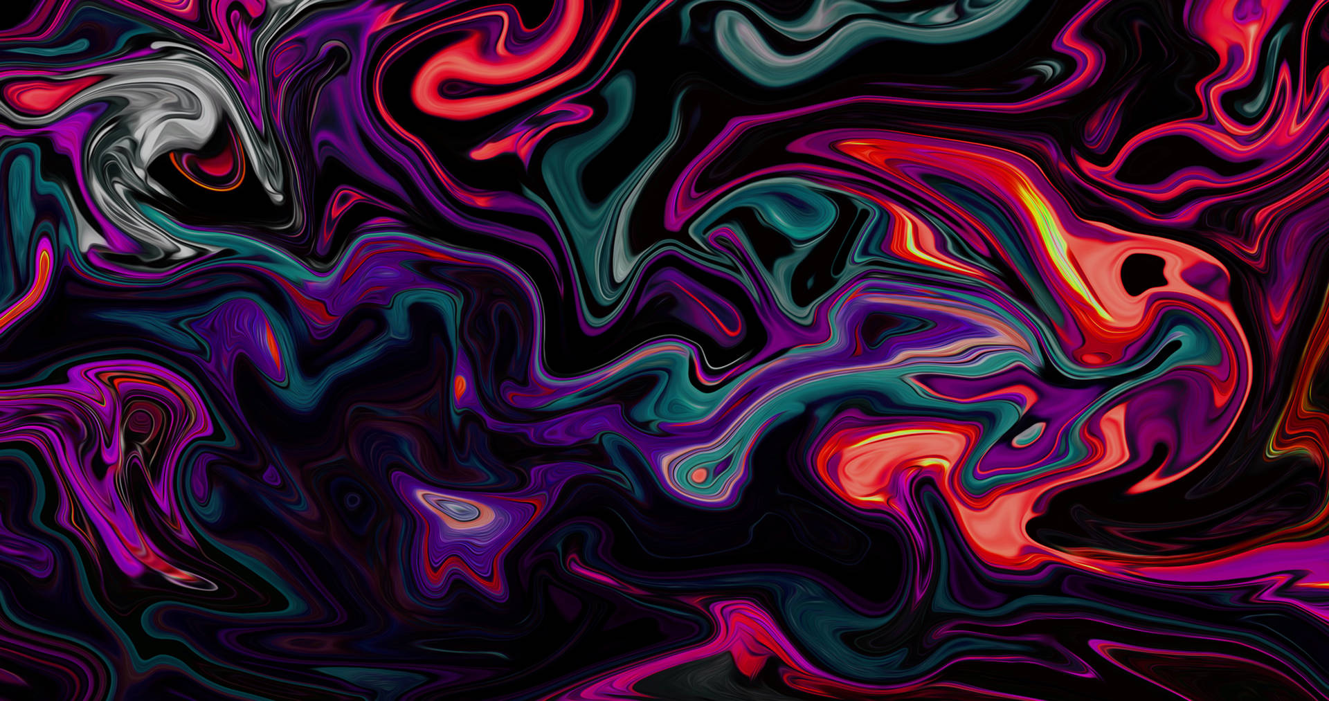 Colorful Black Marble 4k Background