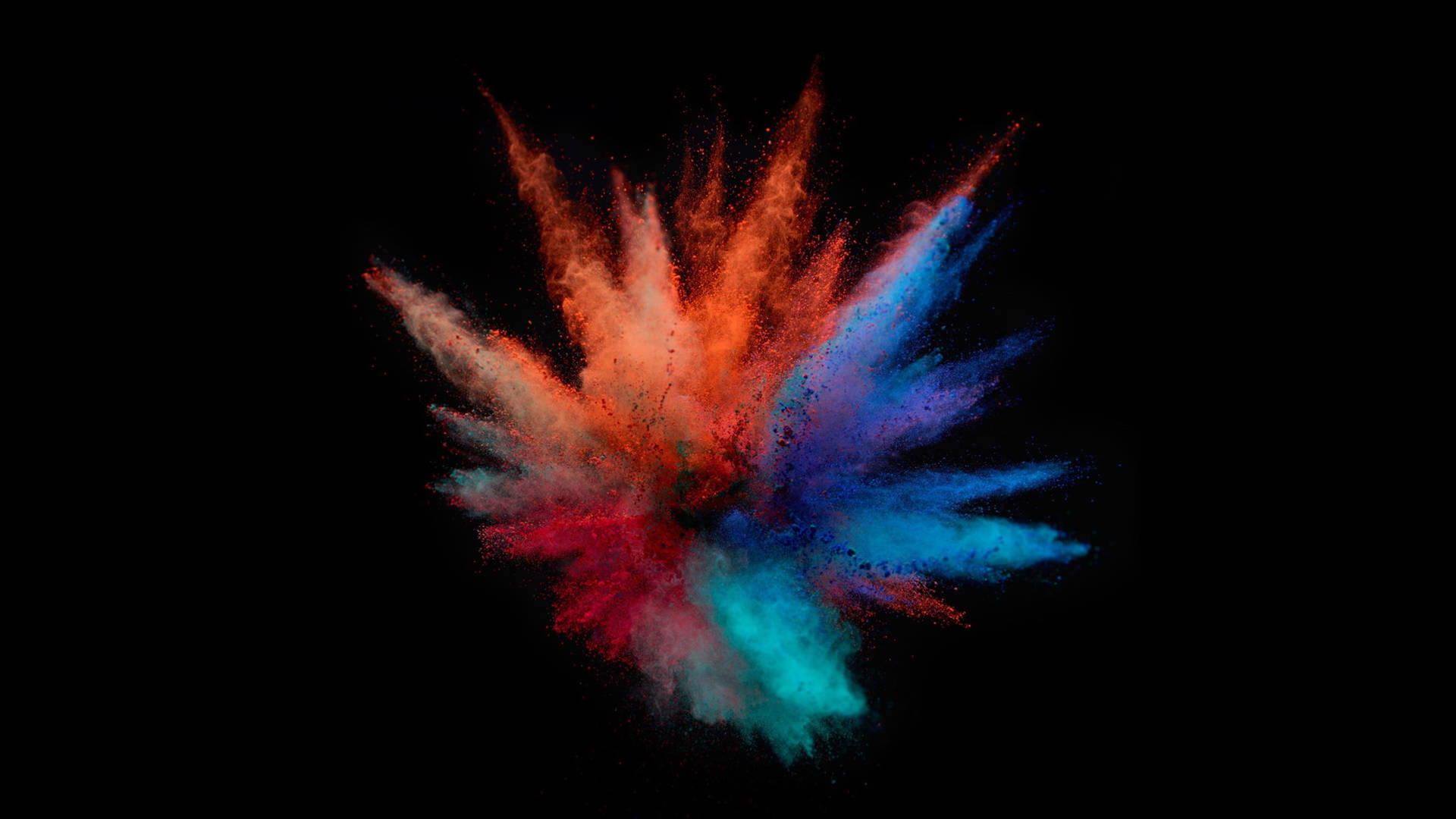 Colorful Blast Dark Abstract Background