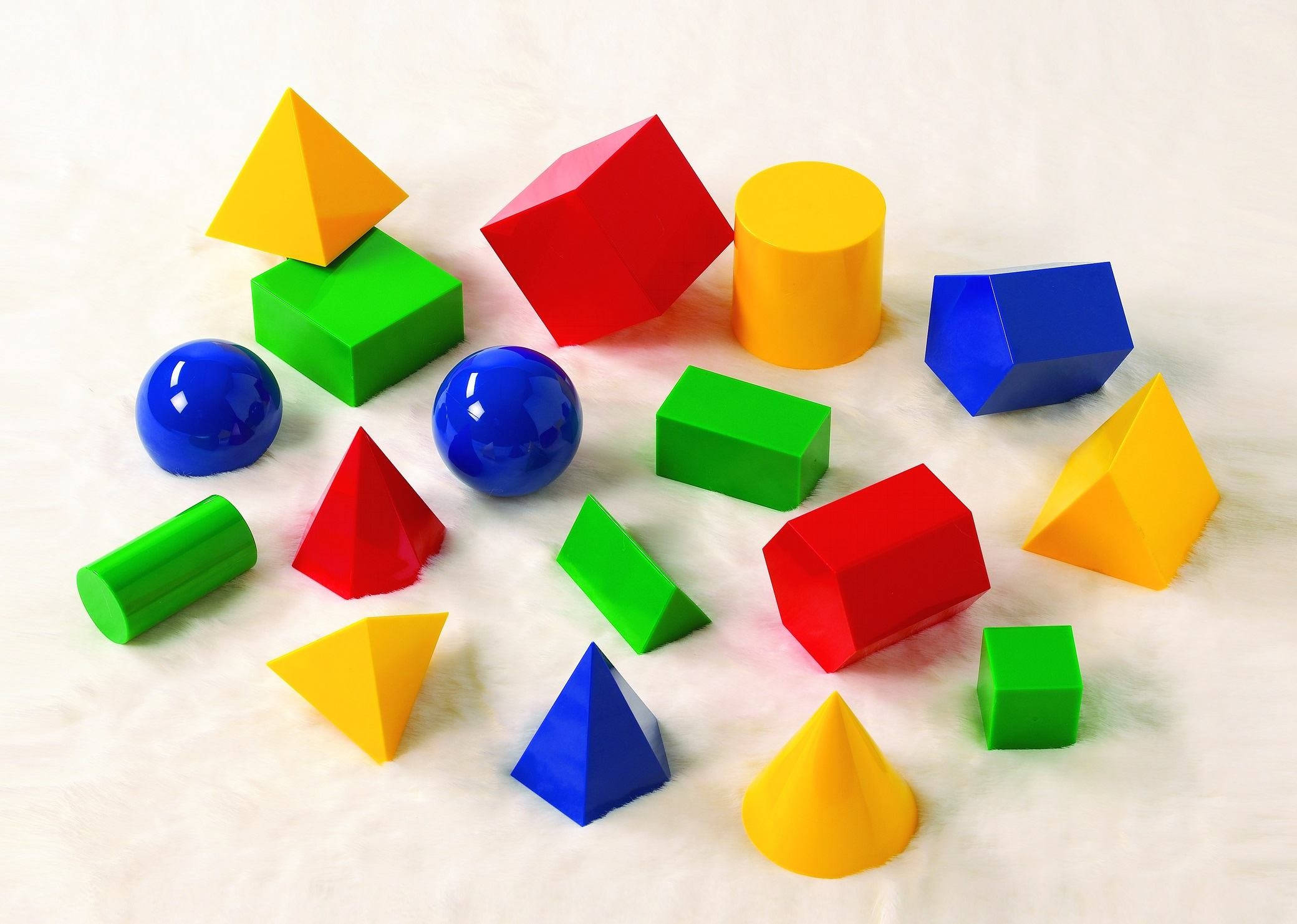 Colorful Blocks Shapes 3d Android Phone Background