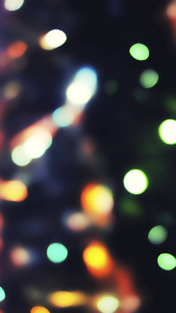 Colorful Bokeh Neon Iphone Background