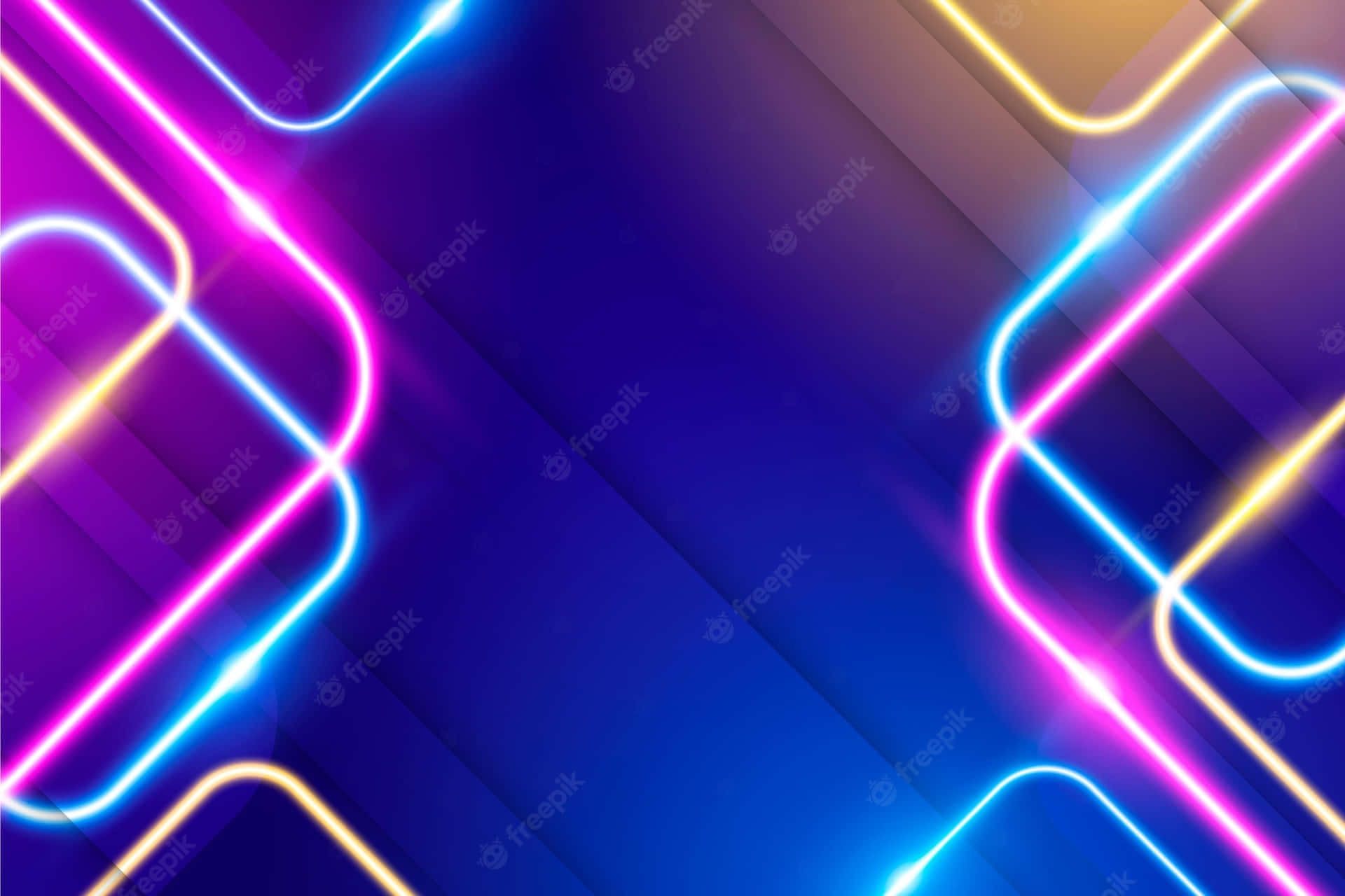 Colorful, Bright, And Engaging Hd Abstract Neon Background