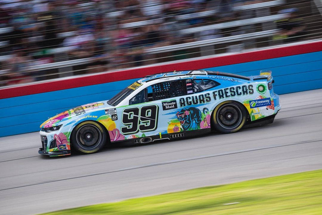 Colorful Car Of Daniel Suarez