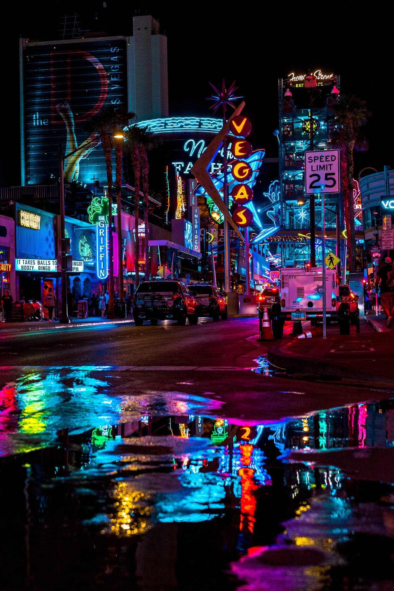 Colorful City Night