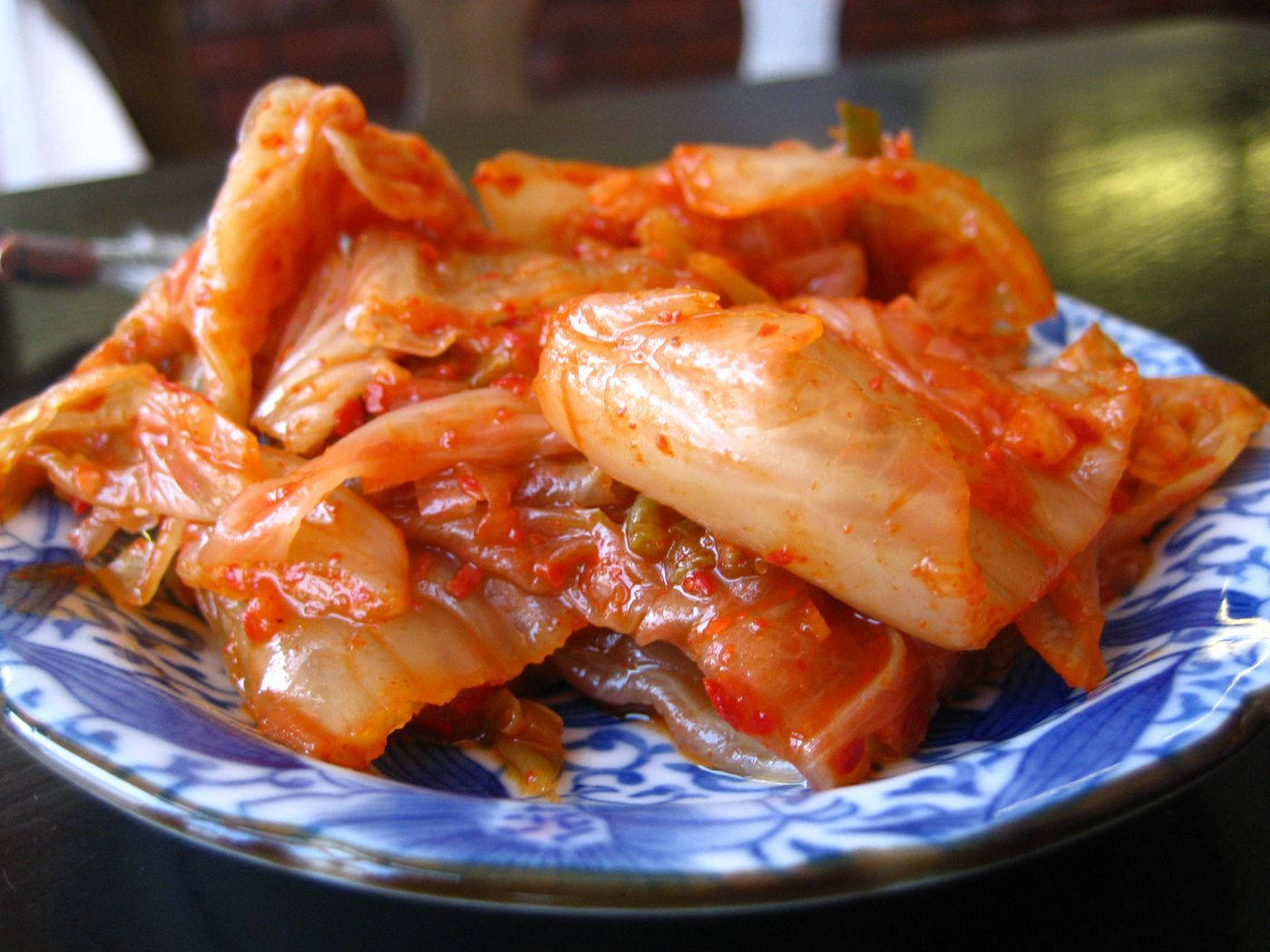 Colorful, Closeup Image Of Delicious Kimchi