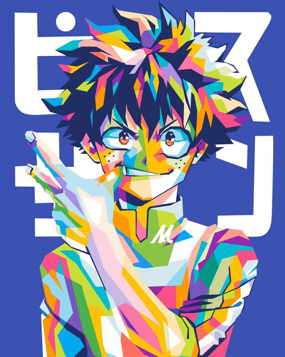 Colorful Deku Pfp Ideas