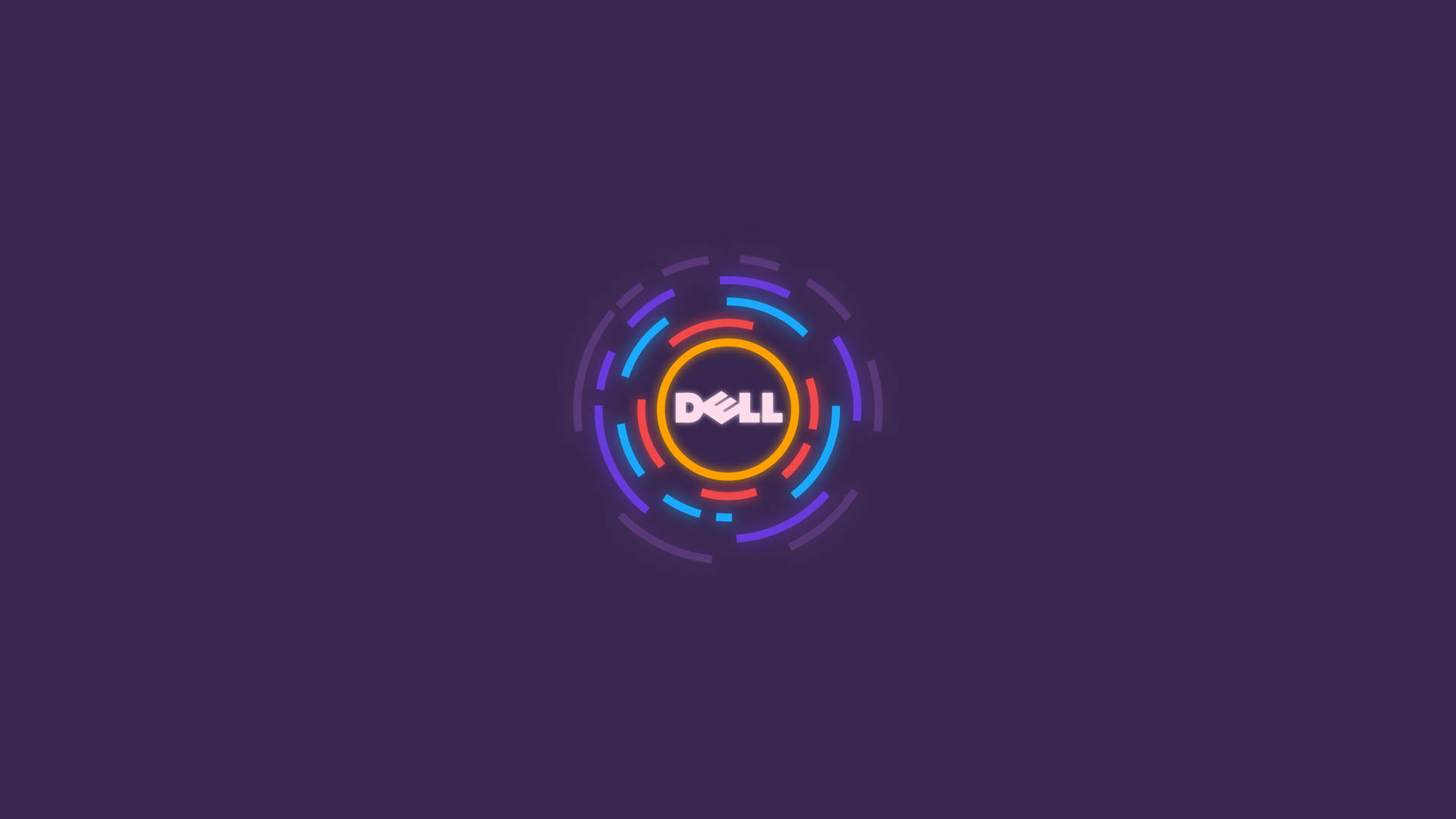 Colorful Dell Hd Logo