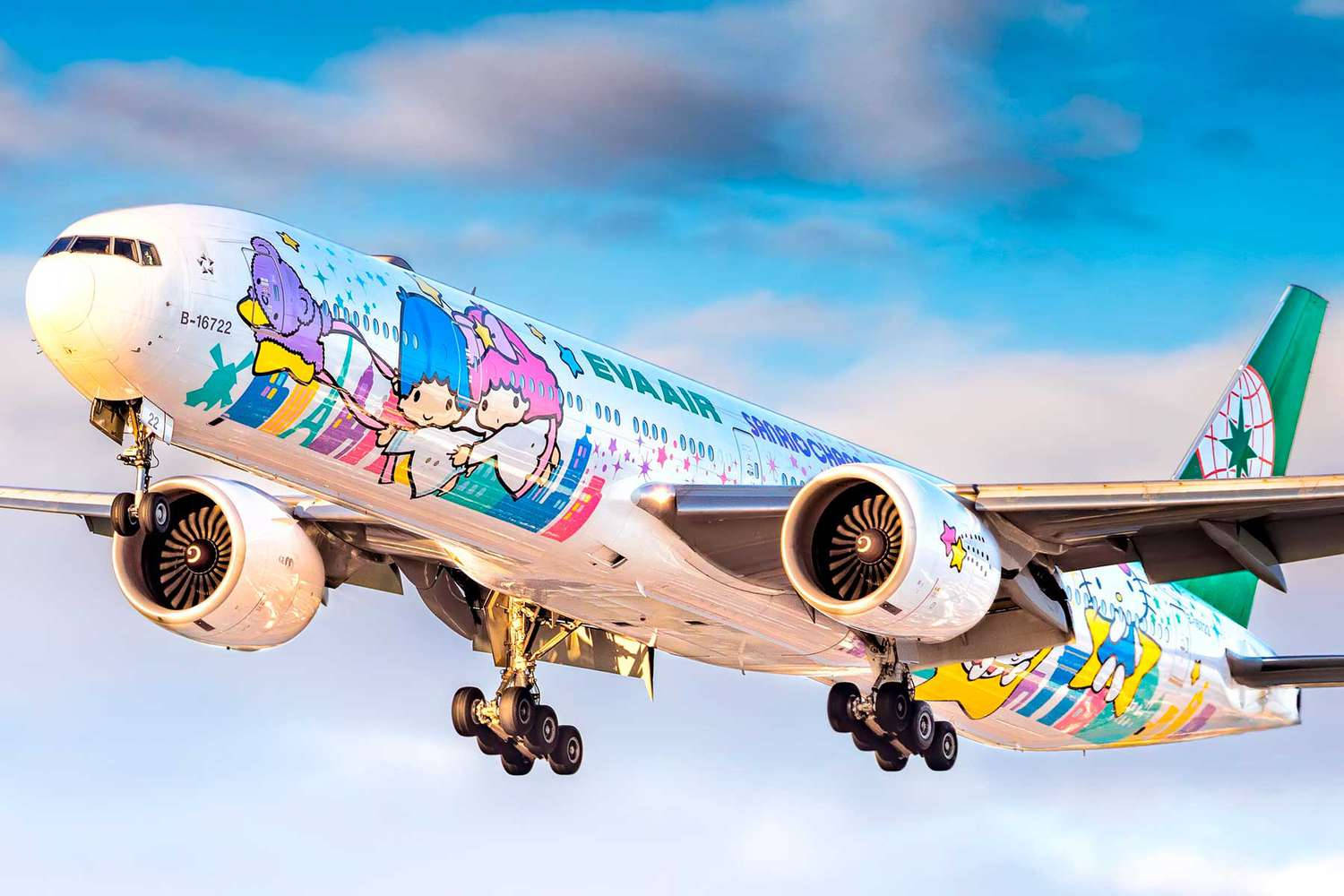 Colorful Design Eva Air Background