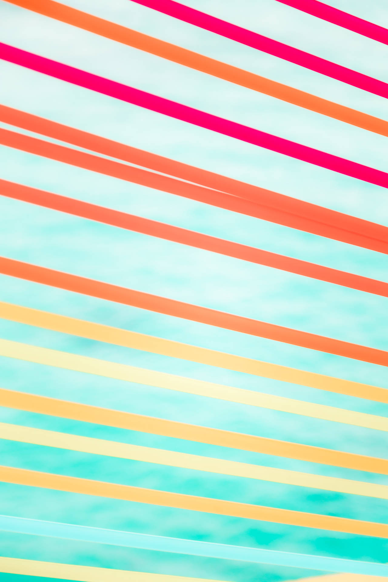 Colorful Diagonal Striped Gradient Background