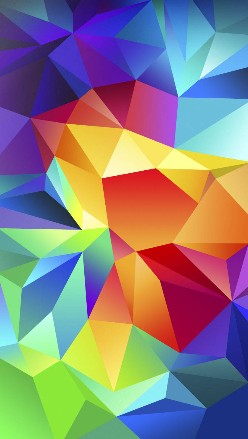 Colorful Diamond Cool Lock Screen Background