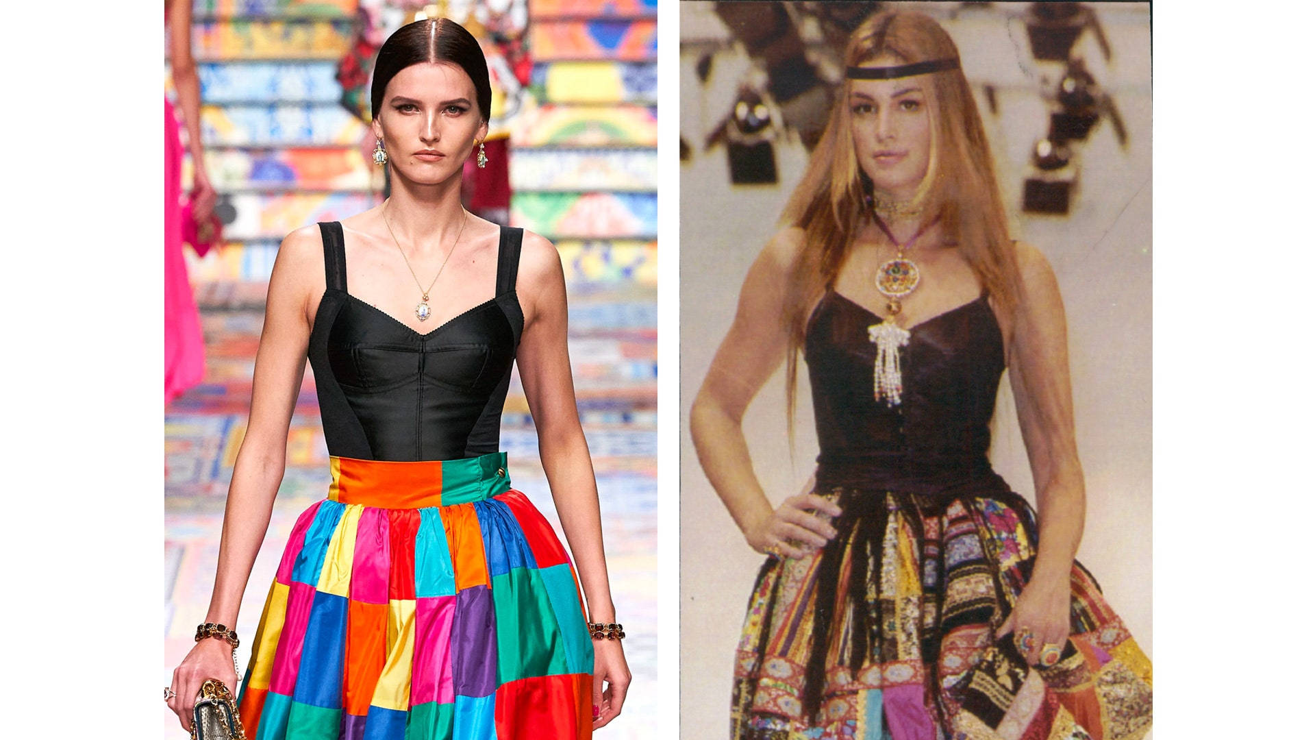 Colorful Dolce And Gabbana Dresses