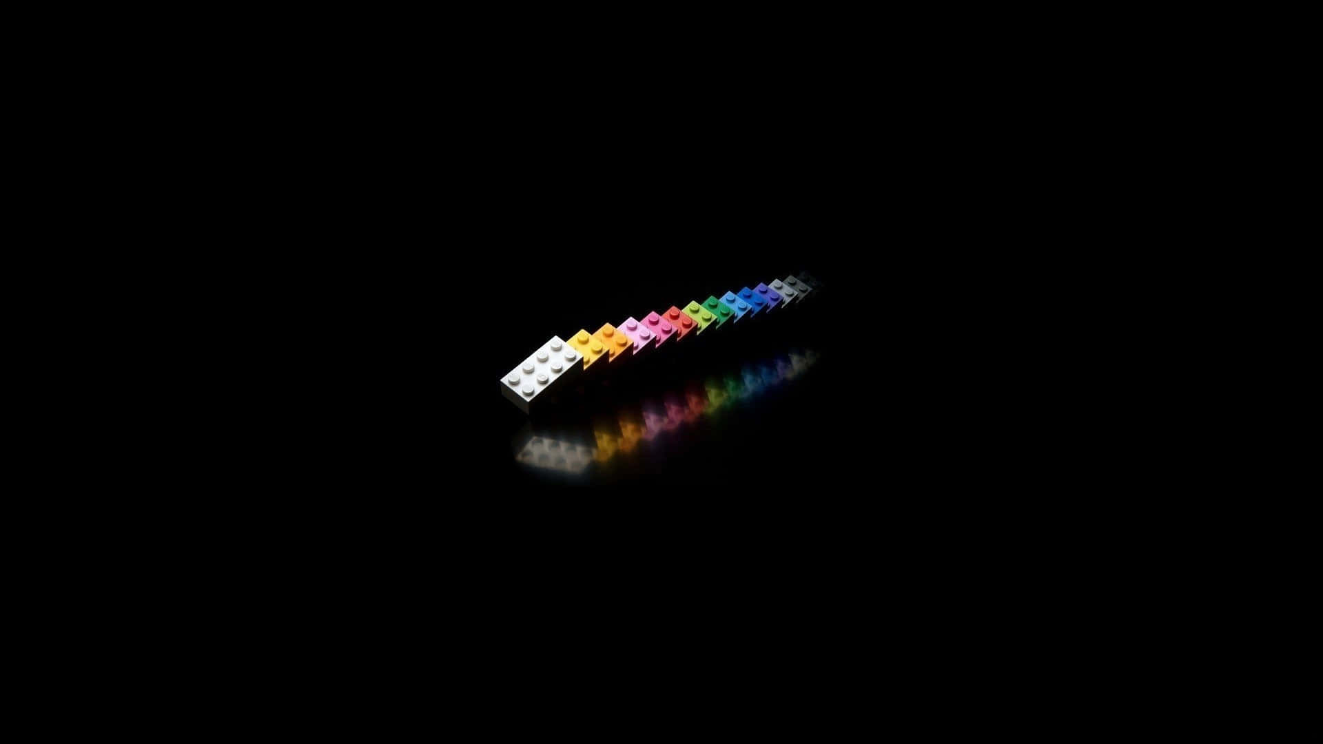 Colorful Dominoeson Black Background Background