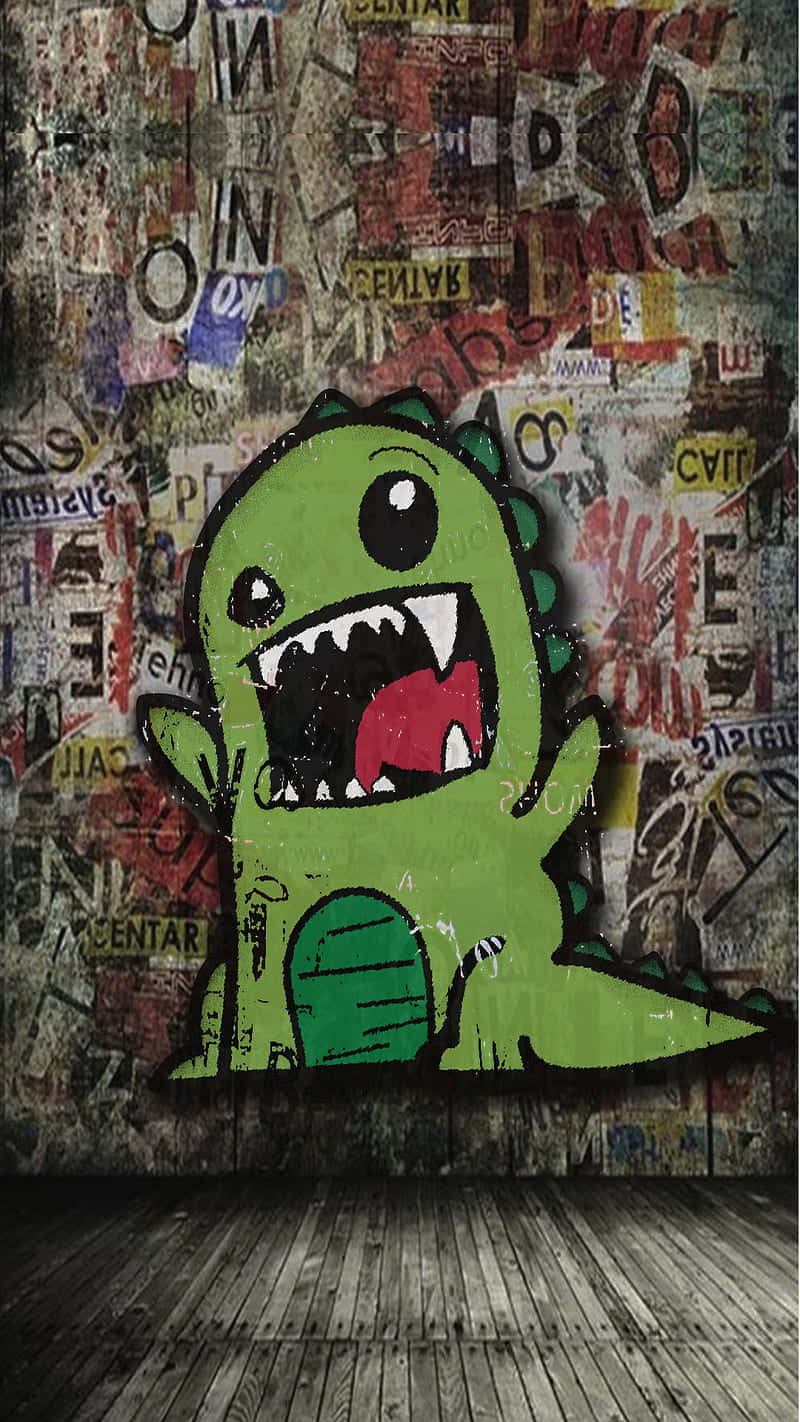 Colorful Dope Graffiti Background