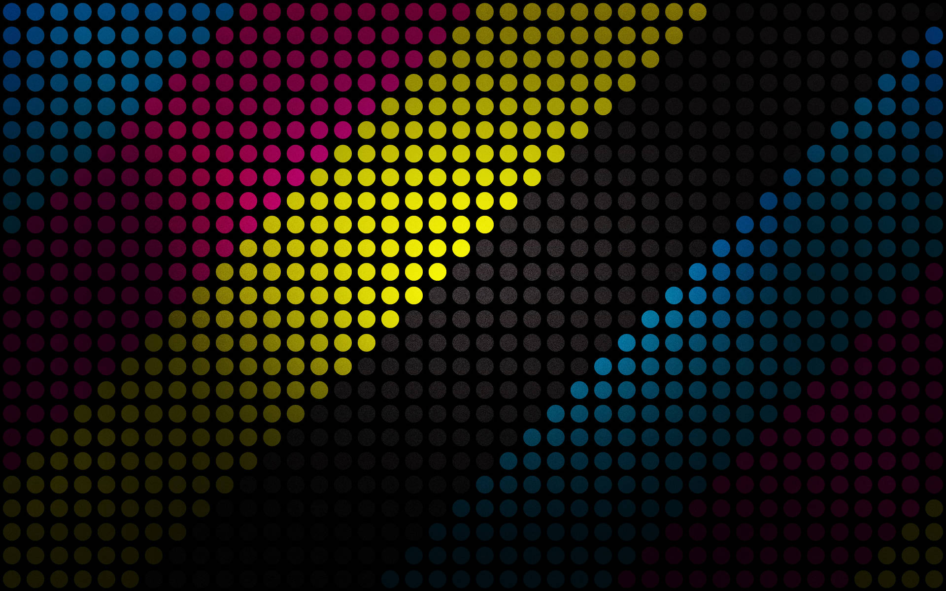 Colorful Dots Design Background