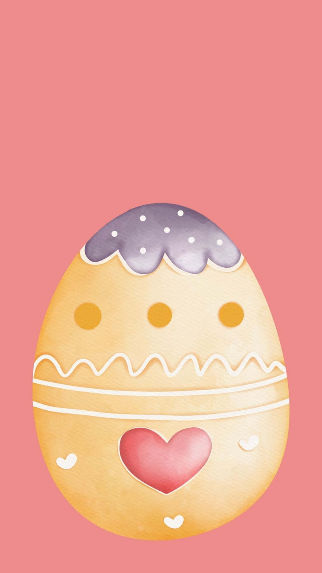 Colorful Easter Eggs Fill This Scene With Joy Background