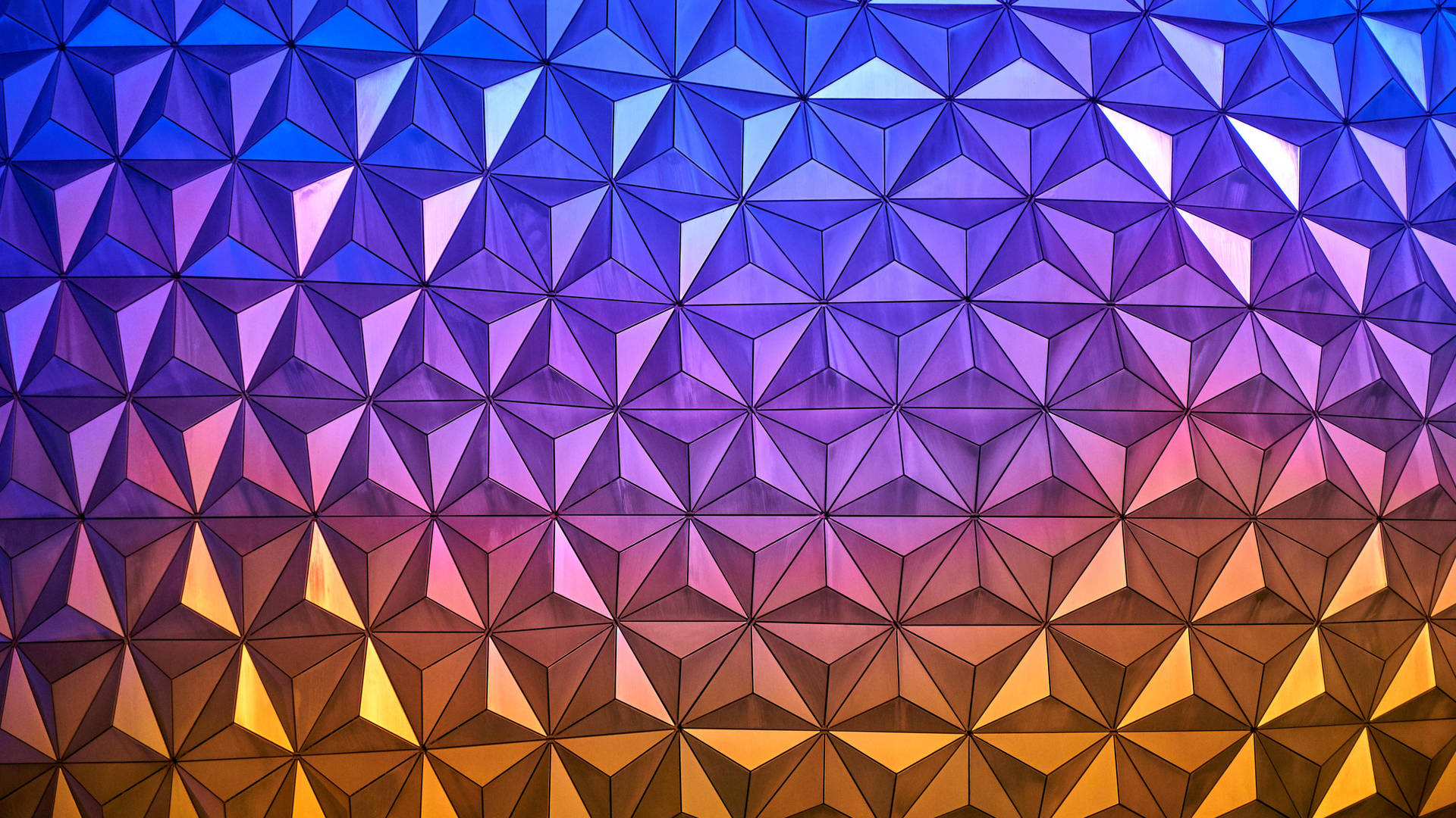 Colorful Epcot Close Up Background