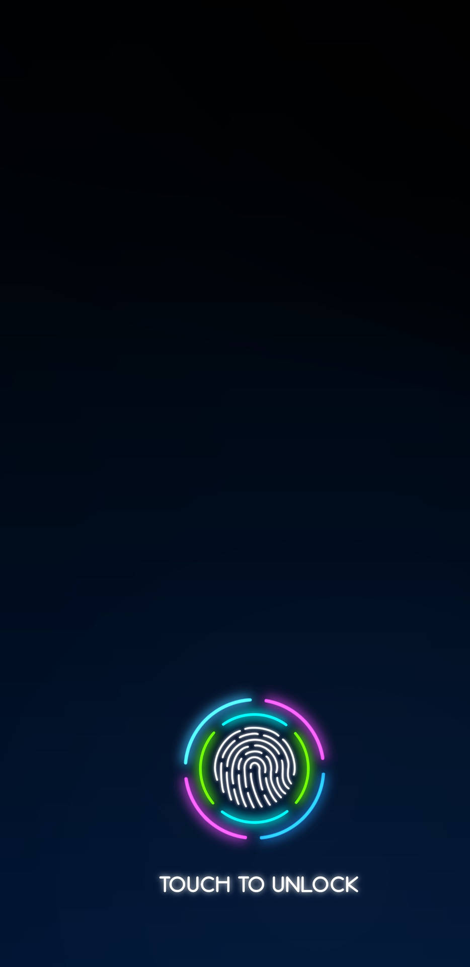 Colorful Fingerprint 2k Amoled Background