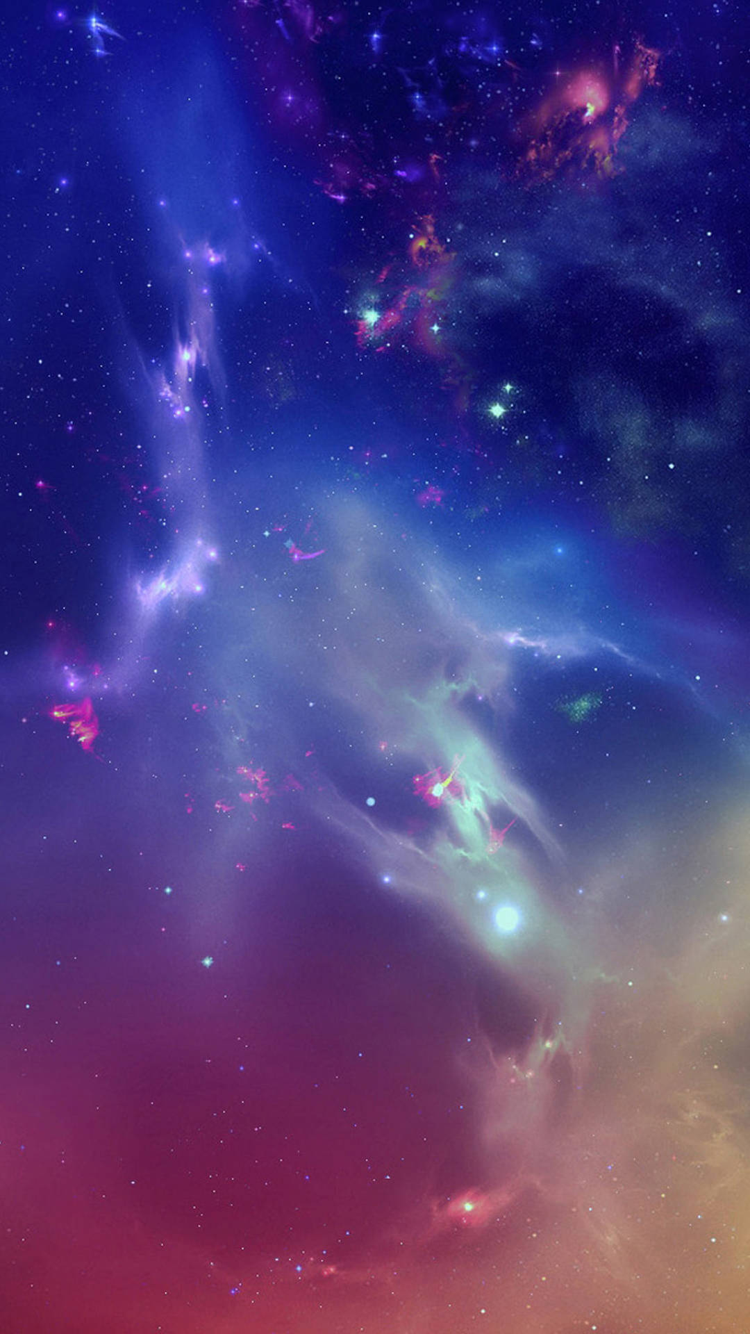 Colorful Galaxy Live Background