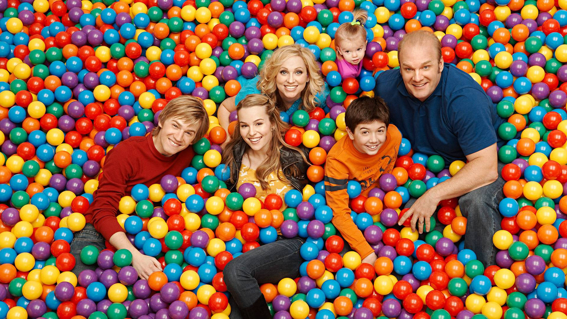 Colorful Good Luck Charlie Background