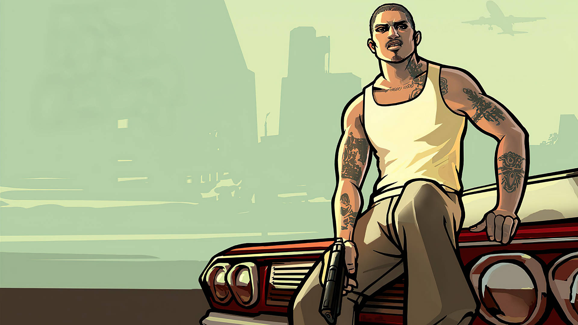 Colorful Gta San Andreas Background
