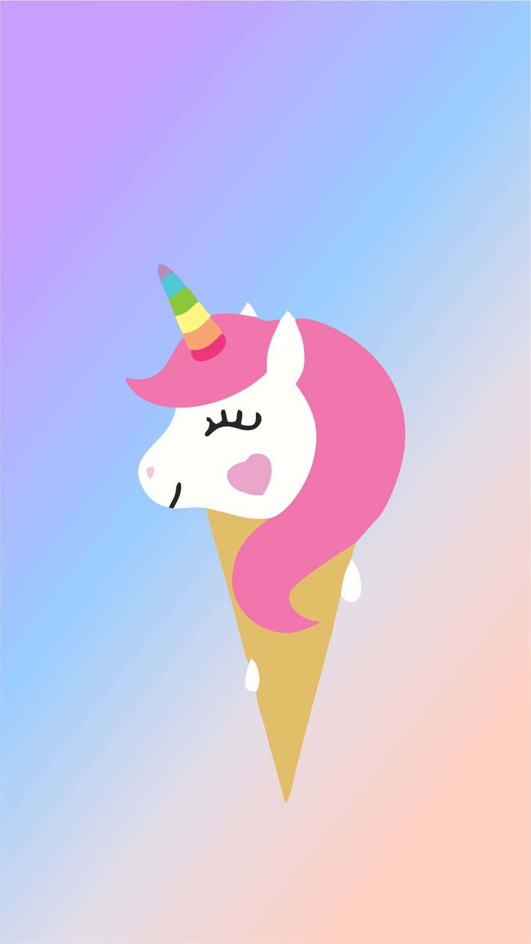 Colorful Iphone Unicorn Ice Cream