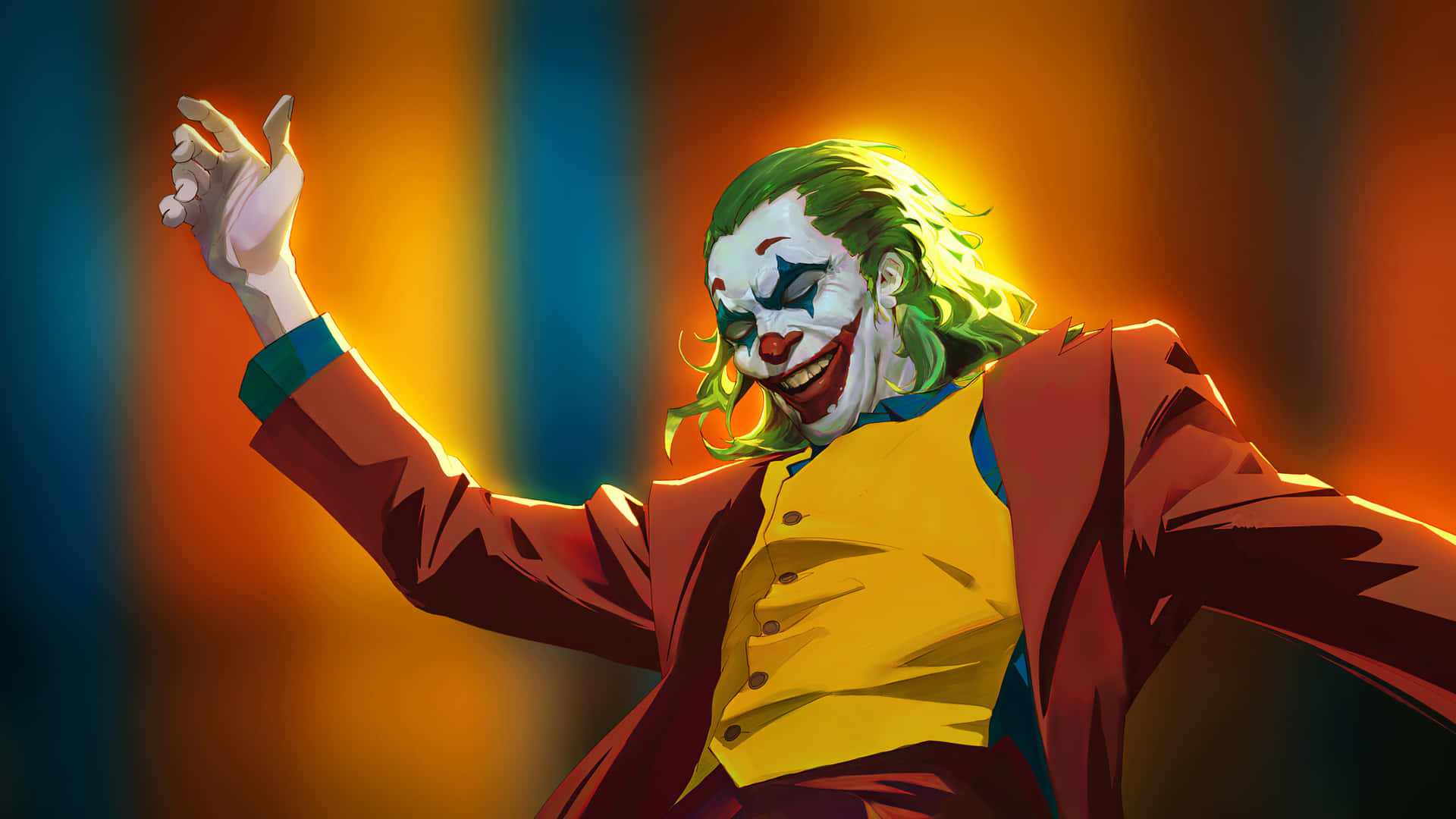 Colorful Joker Artwork