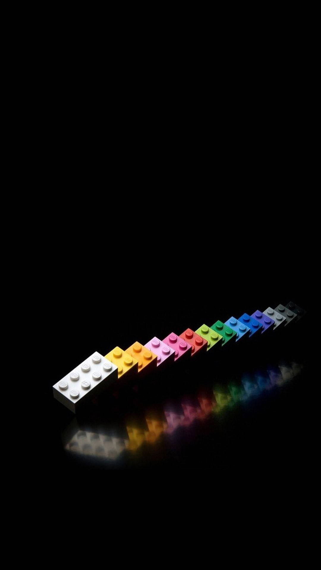Colorful Lego Bricks Background