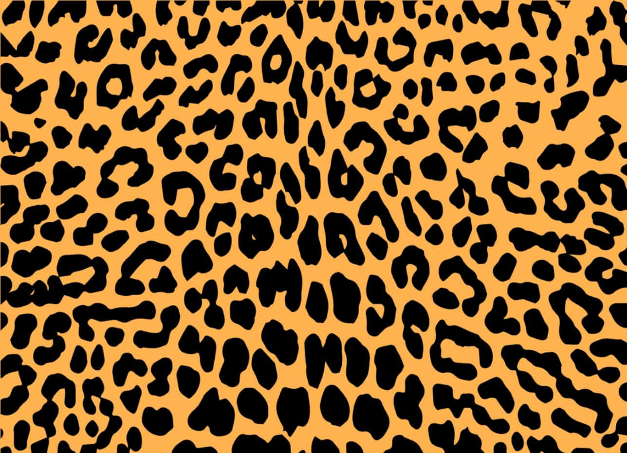 Colorful Leopard Pattern Background