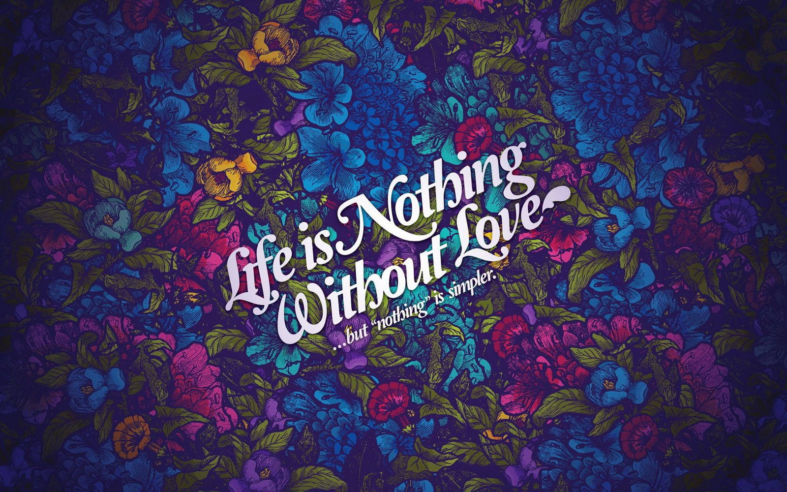 Colorful Life And Love Cute Positive Quotes
