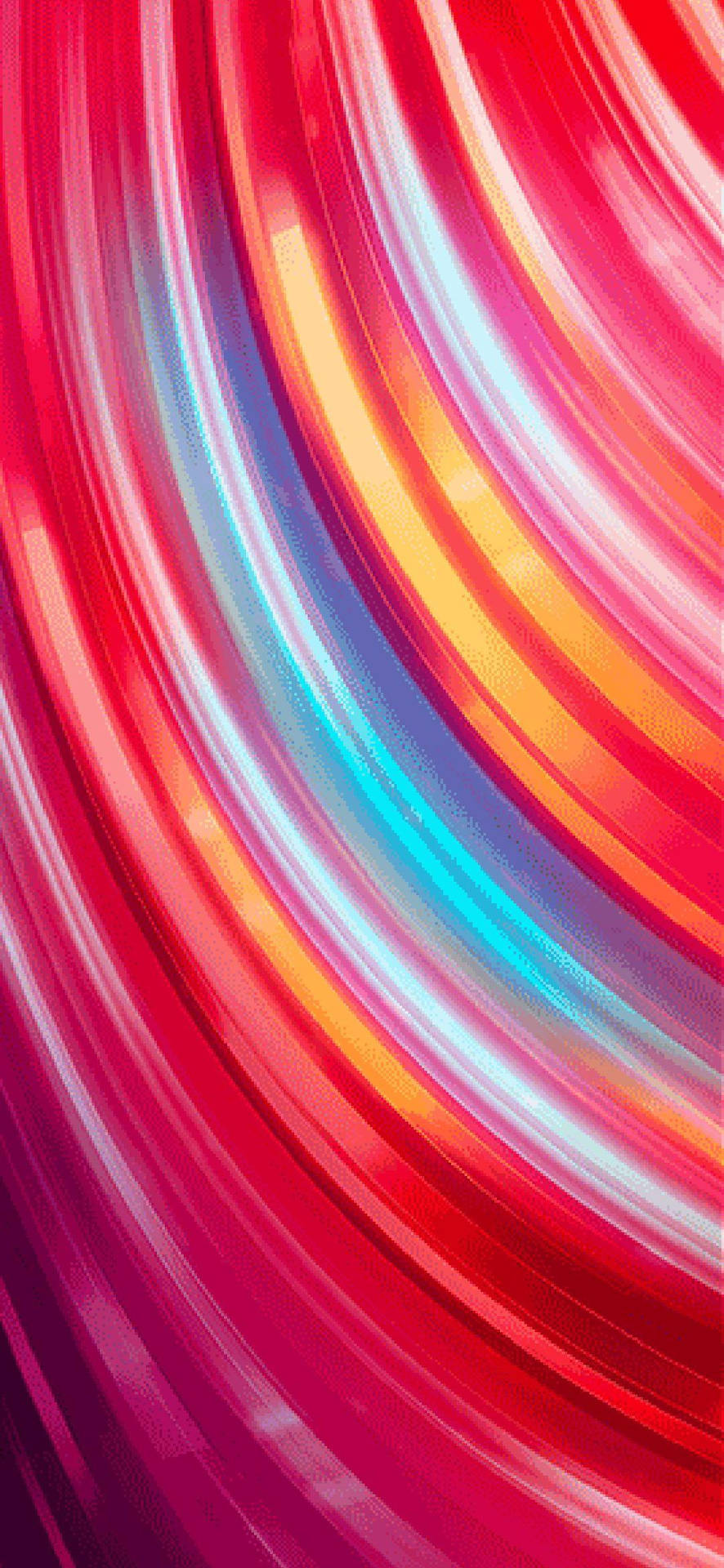 Colorful Lights Note 8 Background