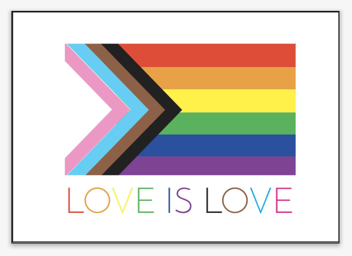 Colorful Love Is Love