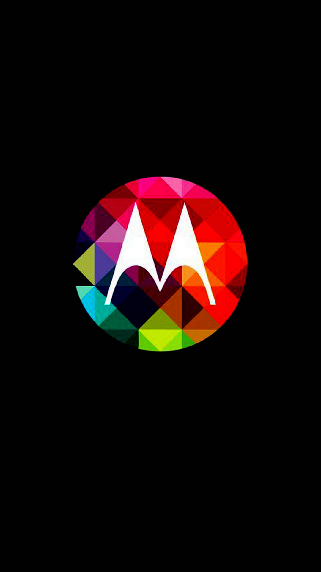 Colorful Motorola Logo Background