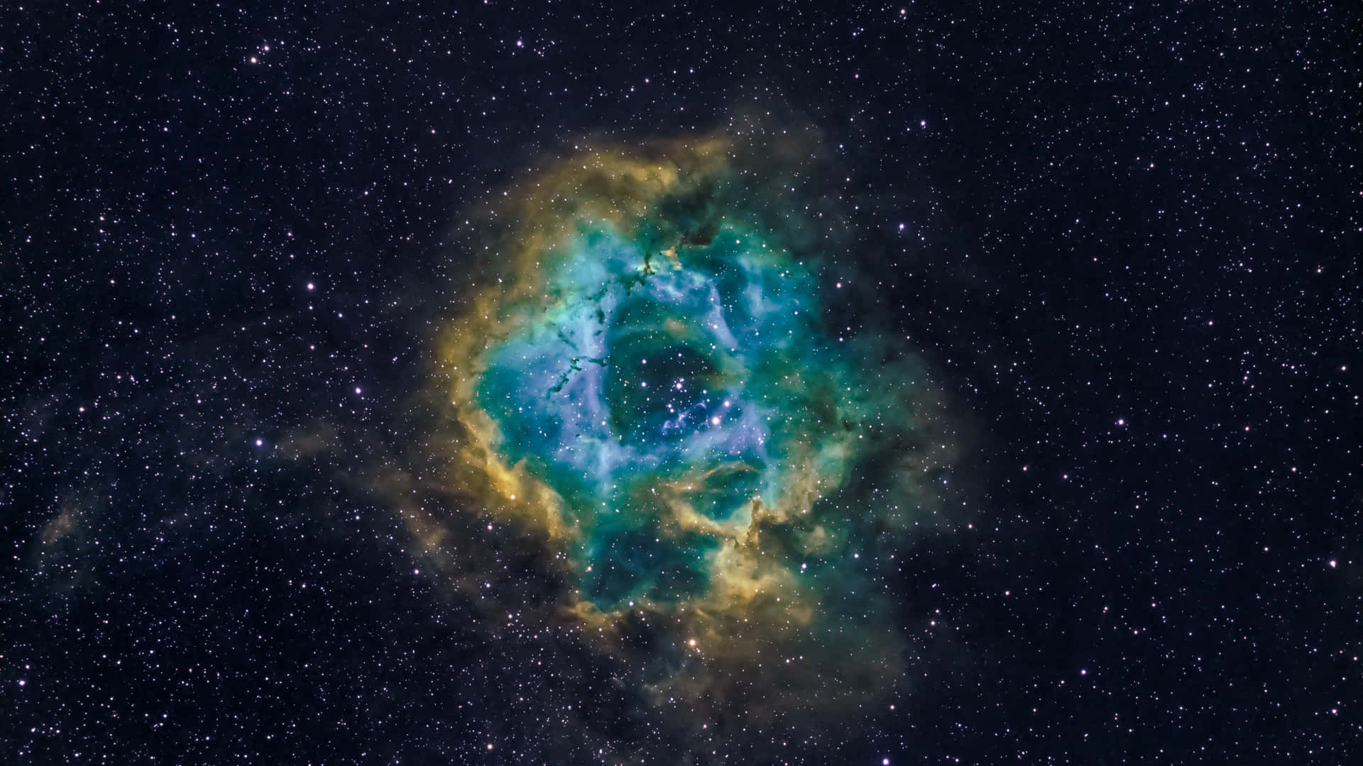 Colorful Nebula Stars Space Background