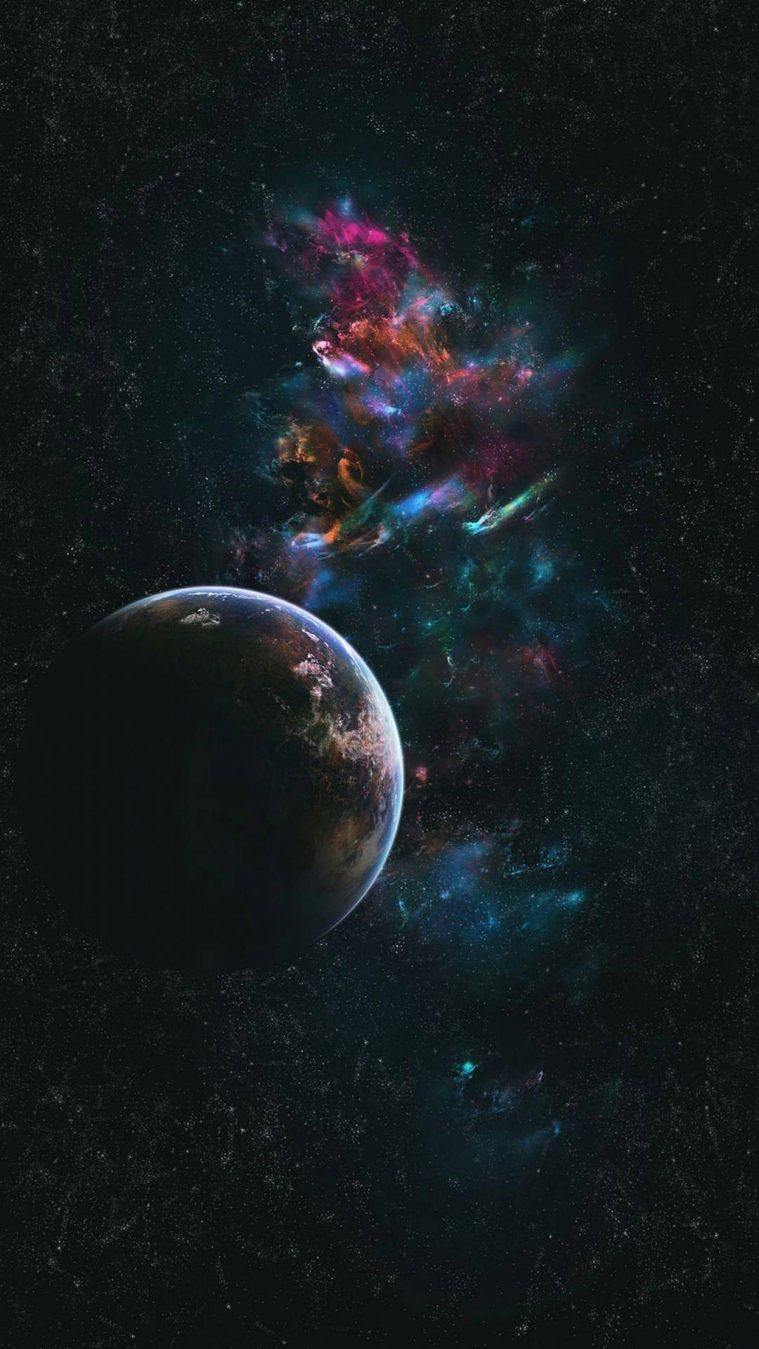 Colorful Outer Space 4k Hd Mobile Background