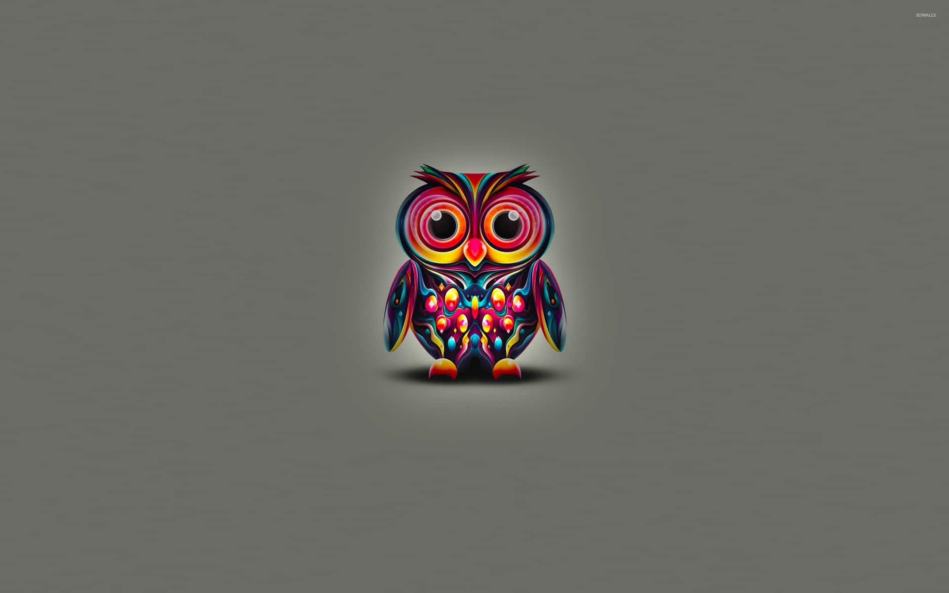Colorful Owl Cute Girly Ipad