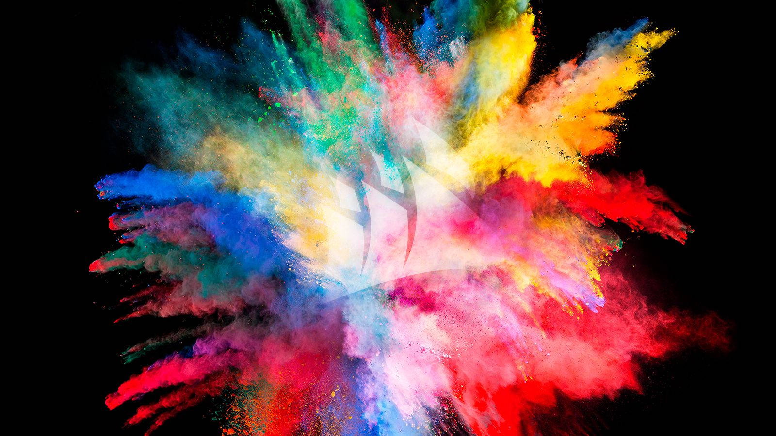 Colorful Paint Bomb Background