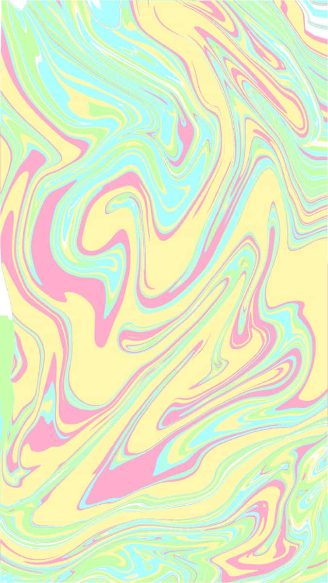 Colorful Pastel Pink And Yellow Abstract Background. Background