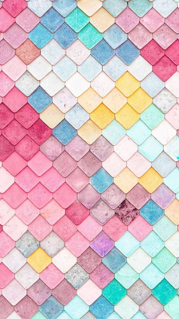 Colorful Pattern Girly Iphone Background
