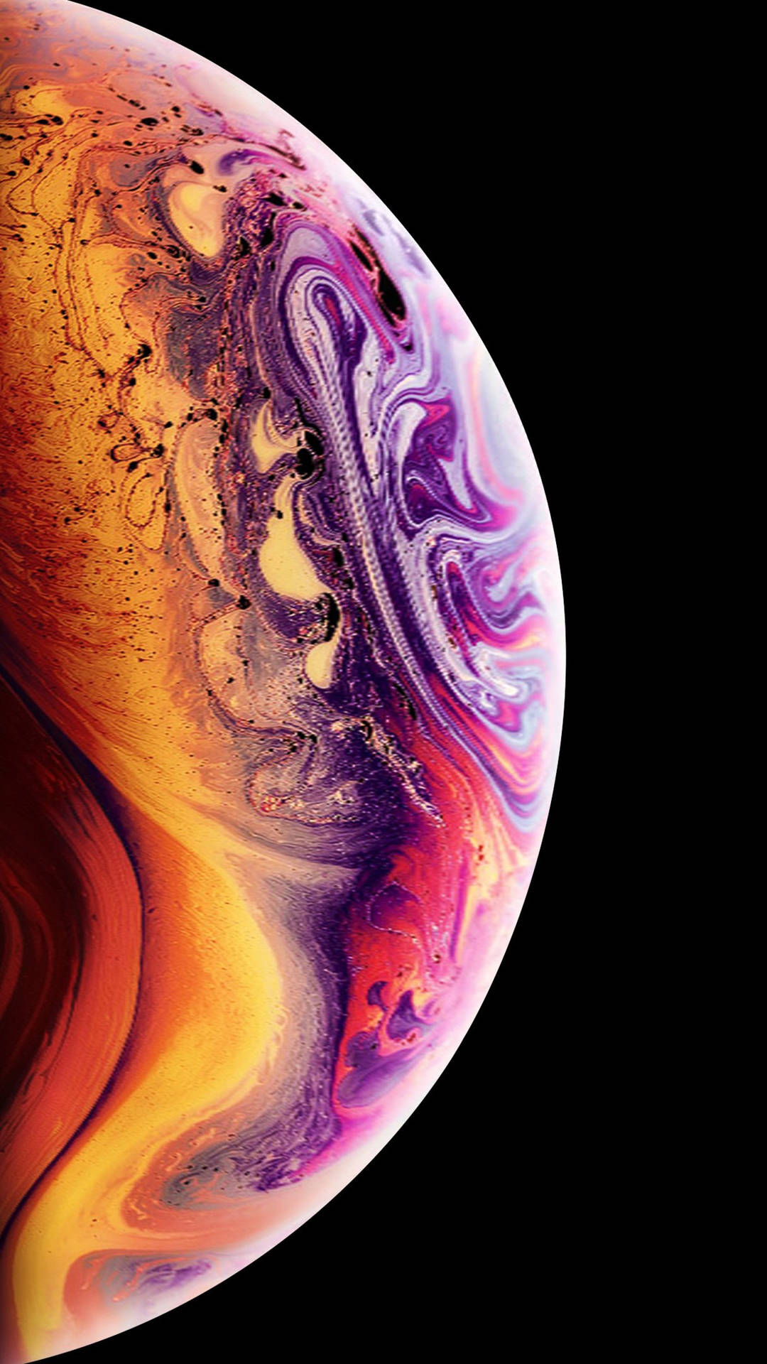 Colorful Planet Close-up 4k Ultra Iphone Background