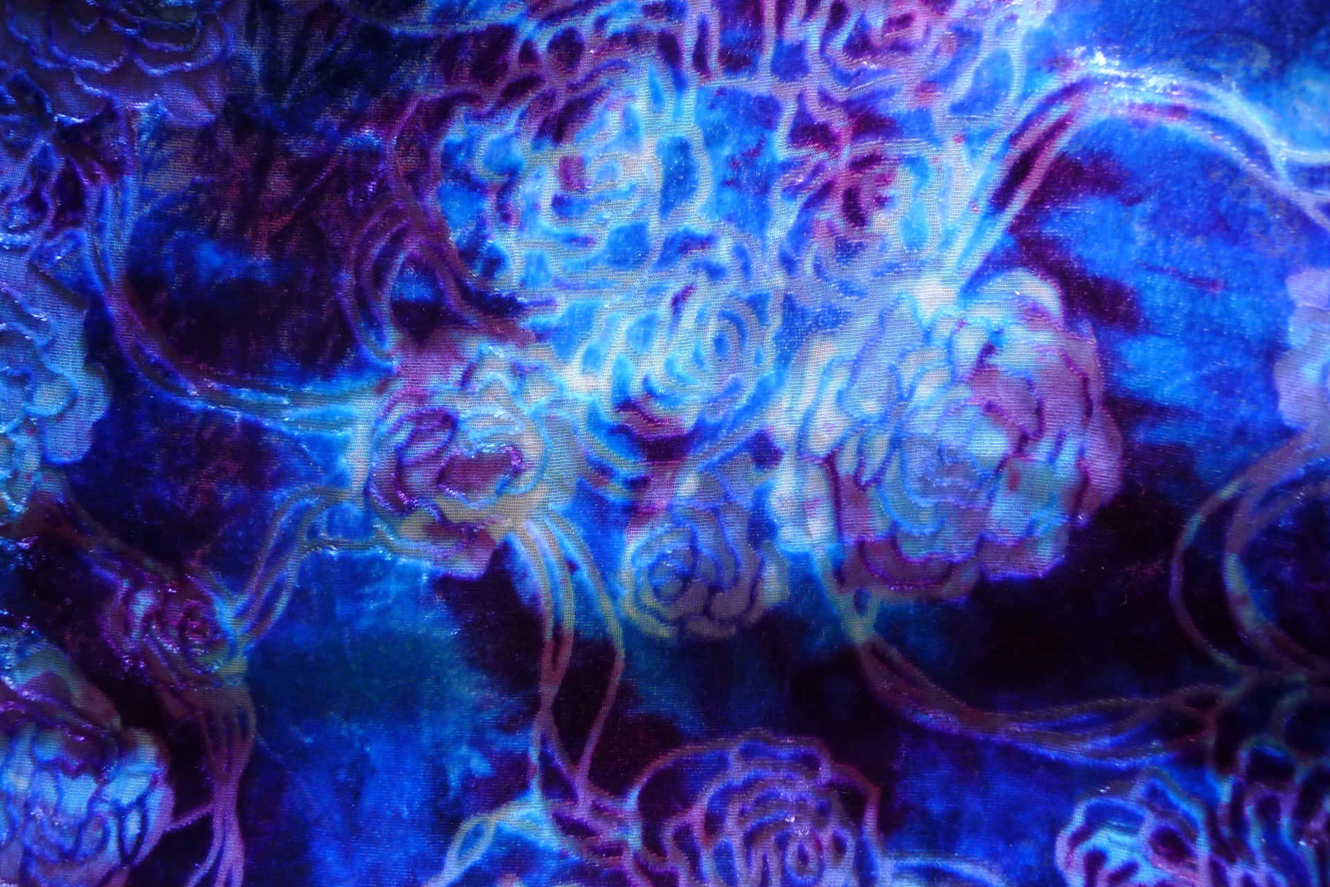 Colorful Purple Tie-dye Fabric Background